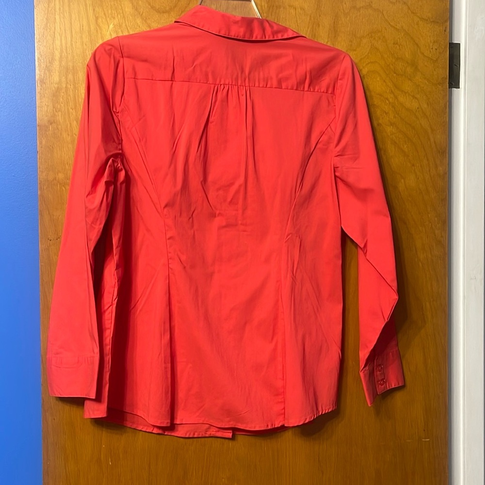 NWT Lane Bryant Coral Dress Shirt 16 - Picture 5 of 5